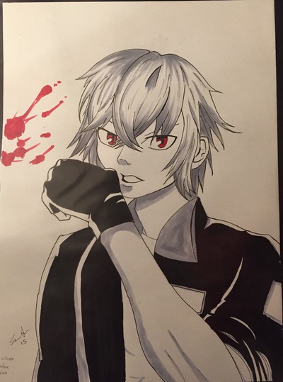 Copic, Marker, Duo tone, Anime, Character Development, Concept